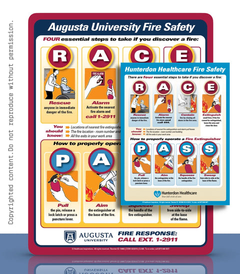 Fire Raceway Labels Customization – RACE/PASS Fire Safety Solutions